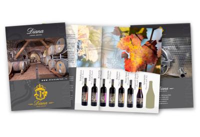 Diana Wines - Brochure per evento