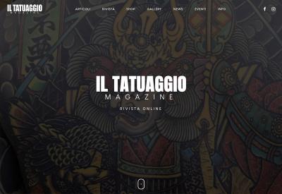 Sito web per la rivista IlTatuaggioMag
