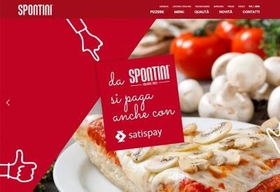 Realizzazione sito web per Pizzeria Spontini (con Spotbreak)