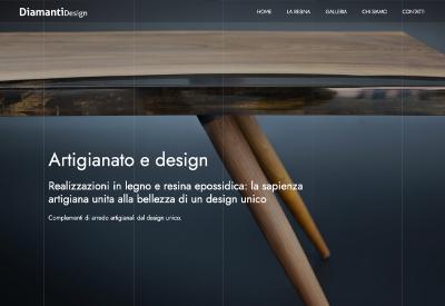 Diamanti Design - Tavoli in legno e resina epossidica